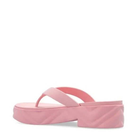 Gucci Tarifa Logo-Debossed Platform Flip-Flops